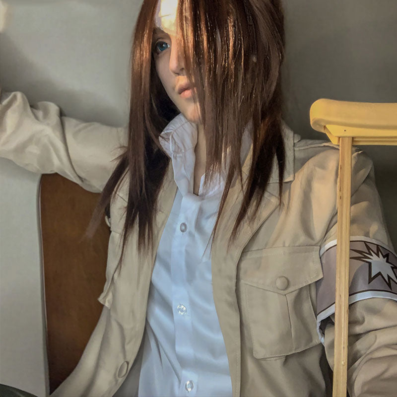 Attack On Titan Shingeki No Kyojin Final Season Eren Jaeger Eren Yeager Marley Halloween Cosplay Costume