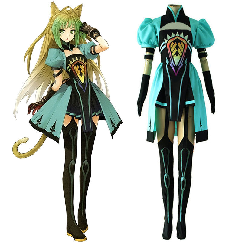 Fate/Apocrypha Atalanta Cosplay Costume and Wig