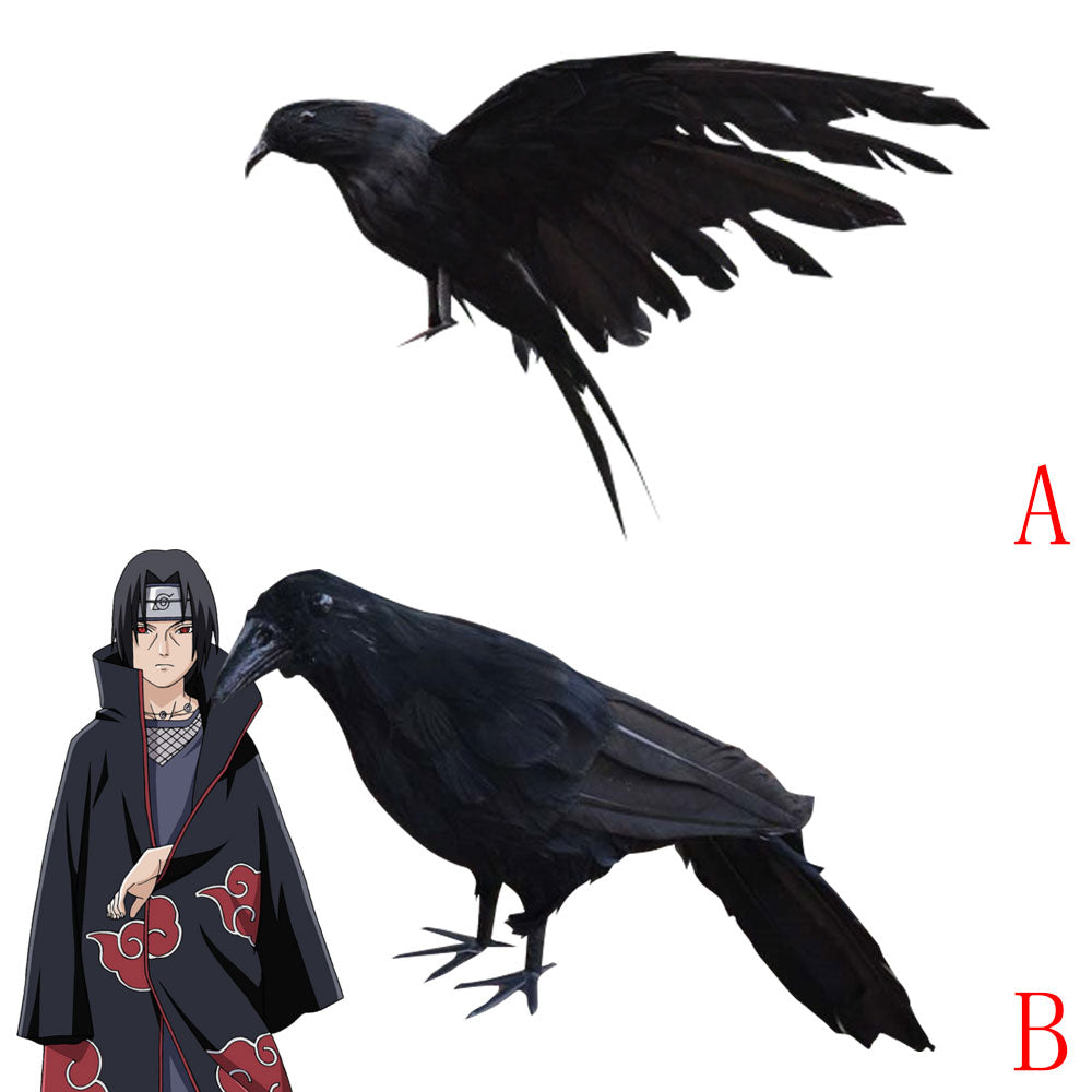 Itachi Uchiha from Naruto Halloween Raven Cosplay Accessory Prop