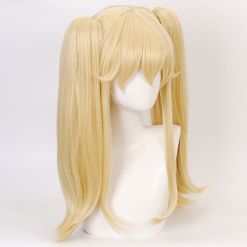 Female Naruto Uzumaki from Naruto Halloween Golden Cosplay Wig