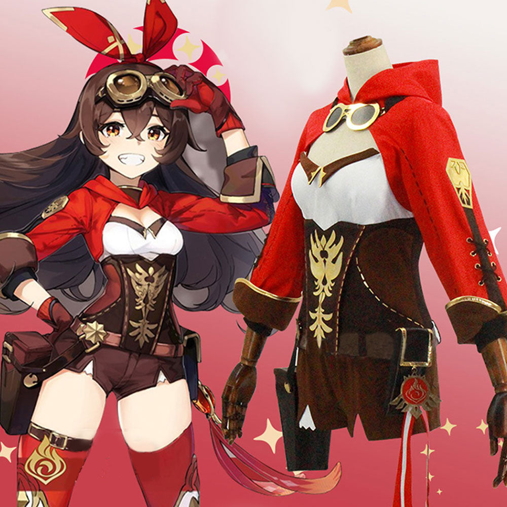 Genshin Impact Amber Cosplay Costume