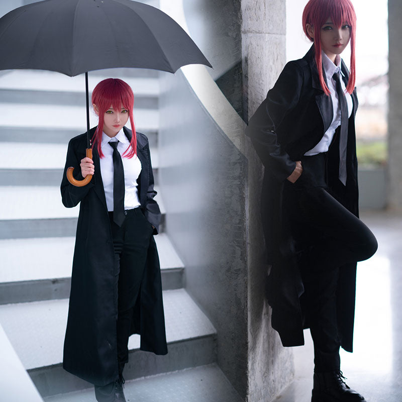 Chainsaw Man Makima Halloween Cosplay Costume - Including Coat