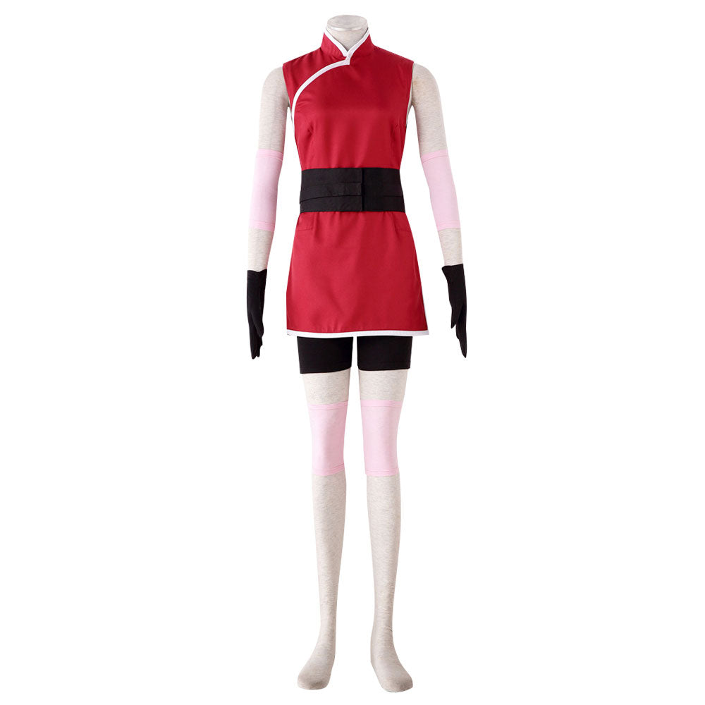 Haruno Sakura from Boruto Naruto Halloween Cosplay Costume - B Edition