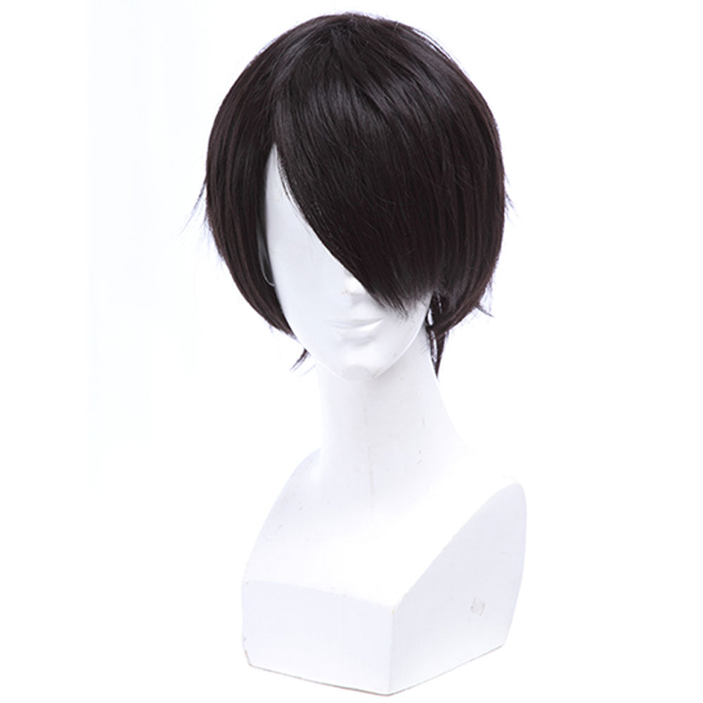 Sasuke Uchiha from Naruto Boruto Halloween Black Cosplay Wig
