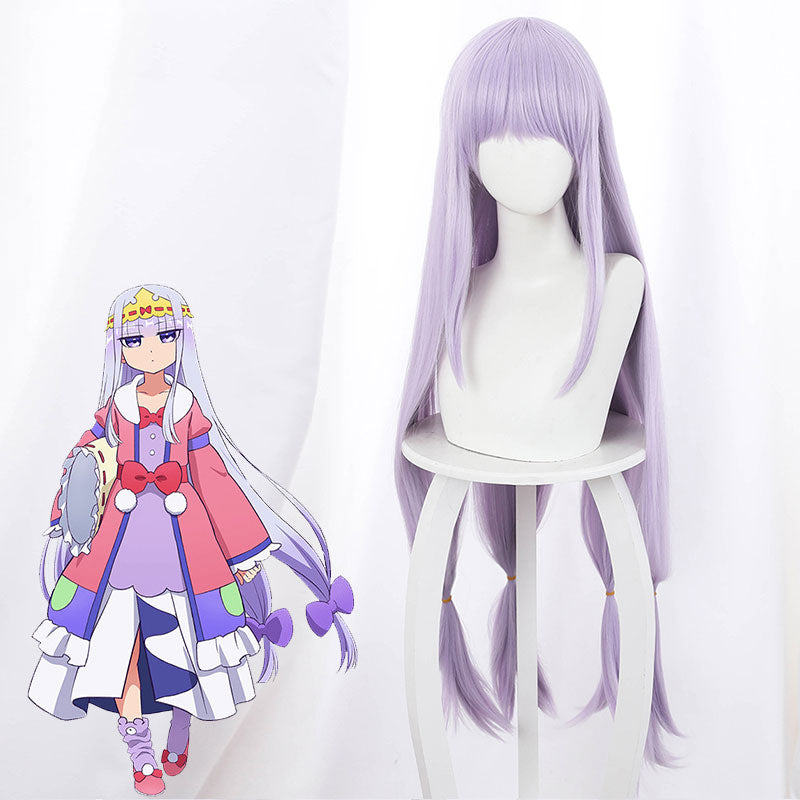 Sleepy Princess in the Demon Castle Princess Syalis Halloween Purple Cosplay Wig