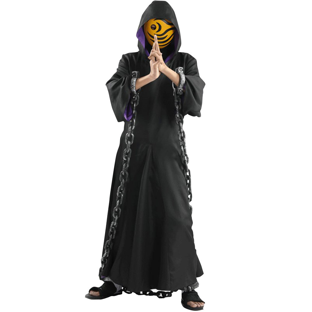 Uchiha Obito Tobi from Naruto Halloween Cosplay Costume