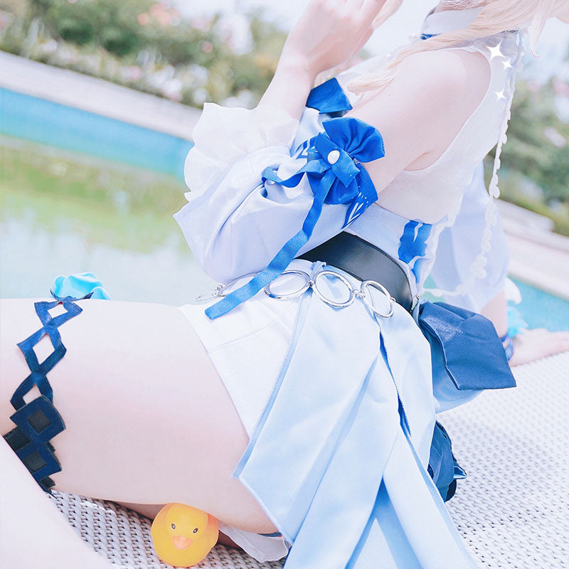Genshin Impact Jean Sea Breeze Dandelion Outfit Halloween Cosplay Costume
