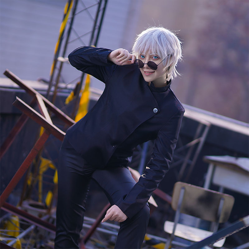 Jujutsu Kaisen Sorcery Fight Megumi Satoru Gojo Halloween Cosplay Costume