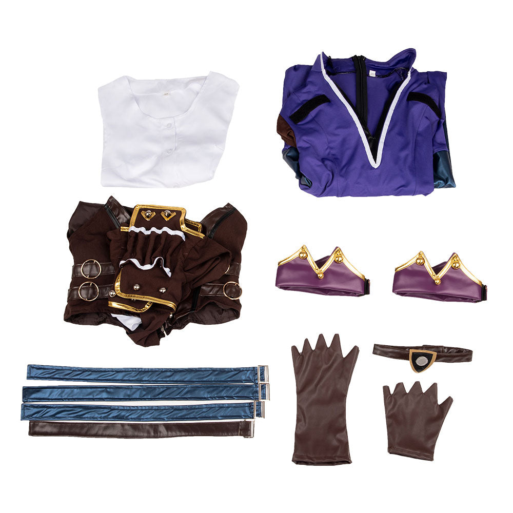 Arcane Caitlyn from League of Legends LOL Cosplay Costume