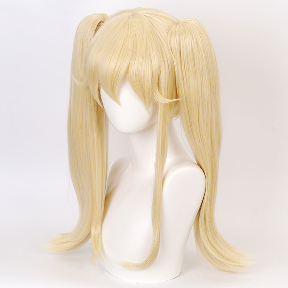 Female Naruto Uzumaki from Naruto Halloween Golden Cosplay Wig