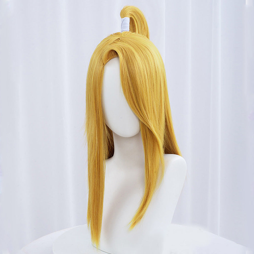 Deidara from Naruto Halloween Golden Cosplay Wig