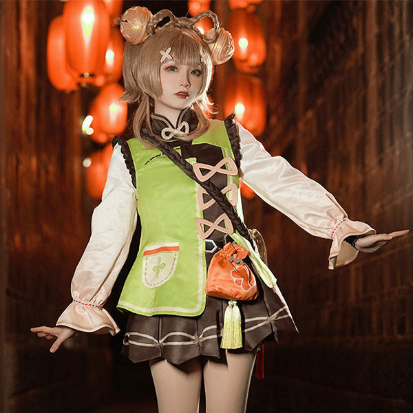 Yaoyao from Genshin Impact Halloween Cosplay Costume