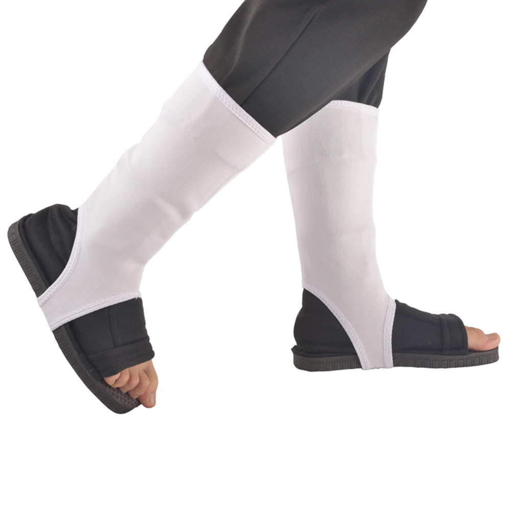 Naruto Akatsuki Halloween White Black Cosplay Boots