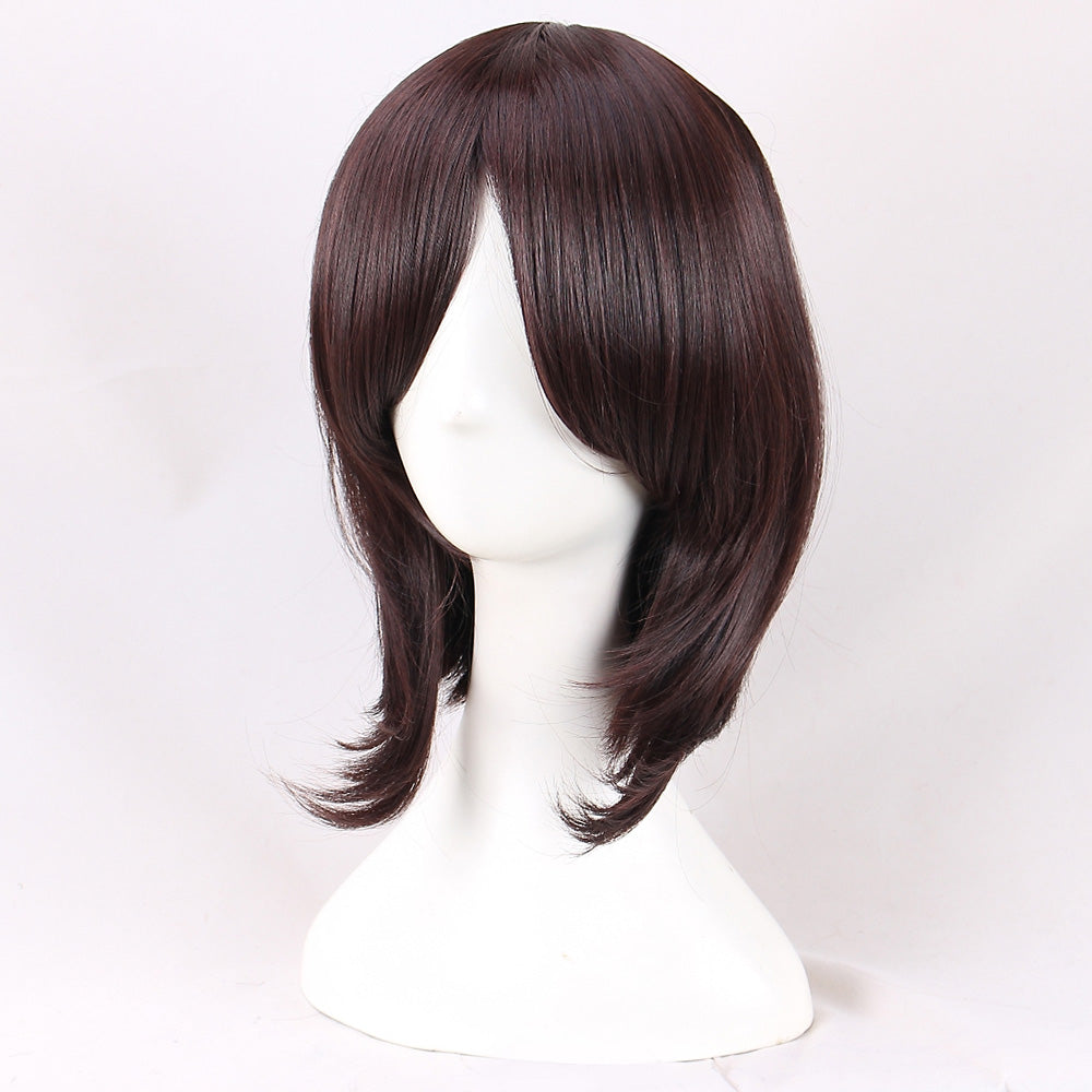 Rin Nohara from Naruto Halloween Brown Cosplay Wig