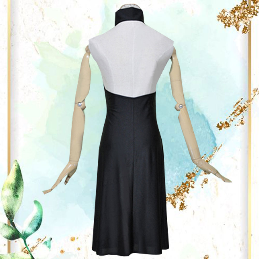 Konan from Naruto Halloween Black Dress Cosplay Costume