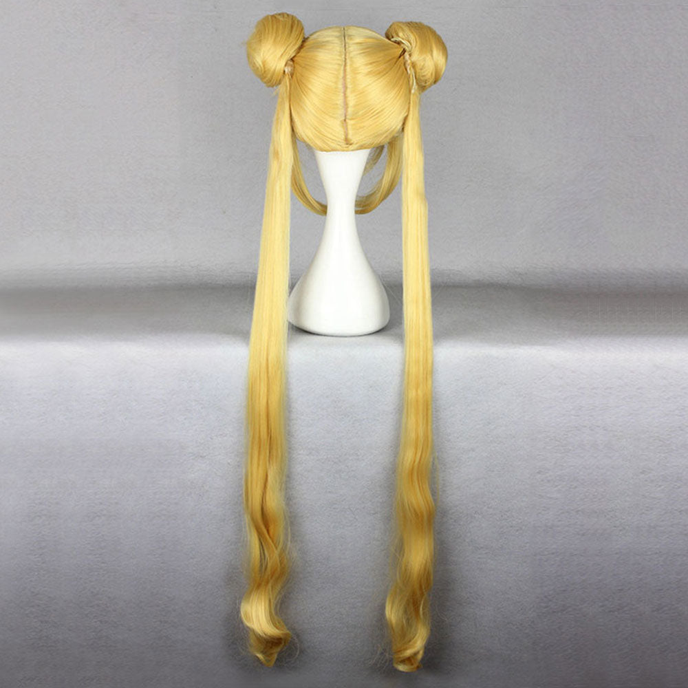 Sailor Moon Tsukino Usagi Golden Cosplay Wig