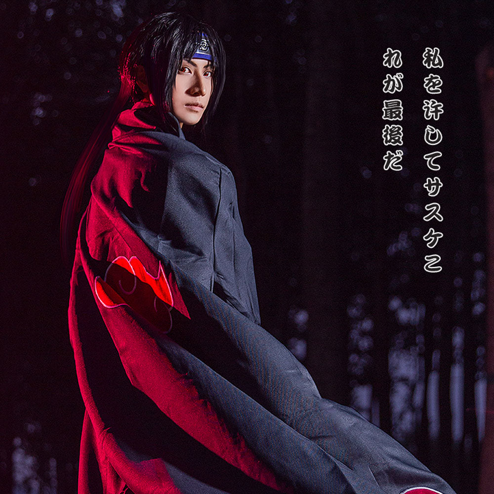 Itachi Uchiha from Naruto Halloween Cosplay Costume