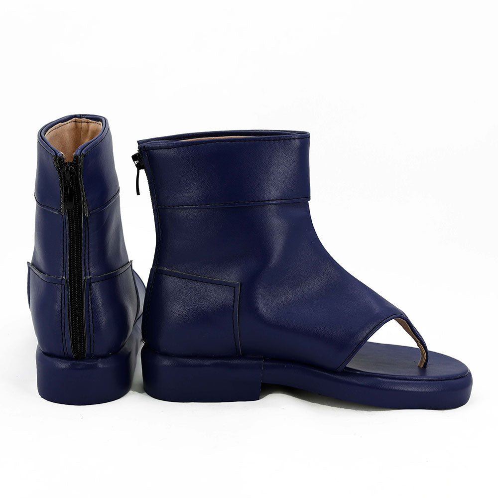 Young Tsunade from Naruto Halloween Blue Cosplay Shoes