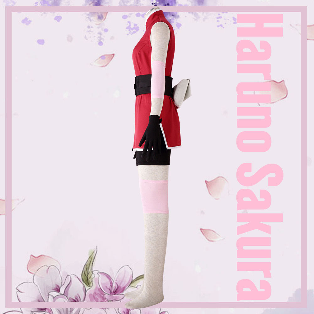 Haruno Sakura from Boruto Naruto Halloween Cosplay Costume - B Edition