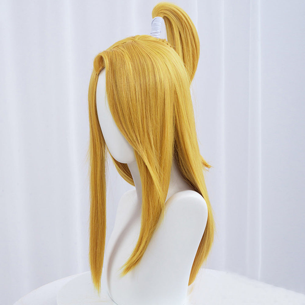 Deidara from Naruto Halloween Golden Cosplay Wig