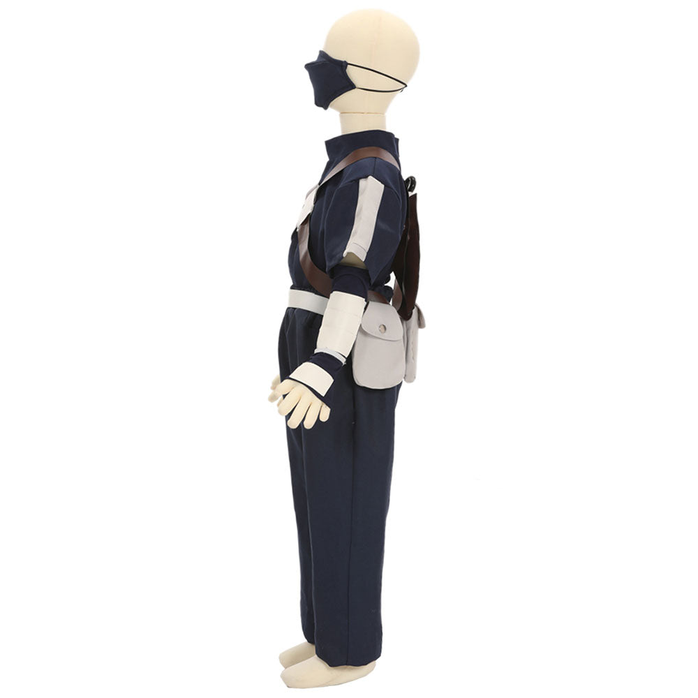 Child Size Kids Size Young Kakashi Hatake Halloween Cosplay Costume