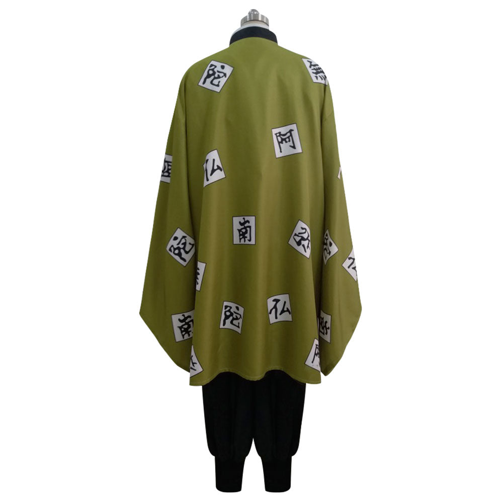 Kimetsu from Demon Slayer No Yaiba Gyomei Himejima Cosplay Costume