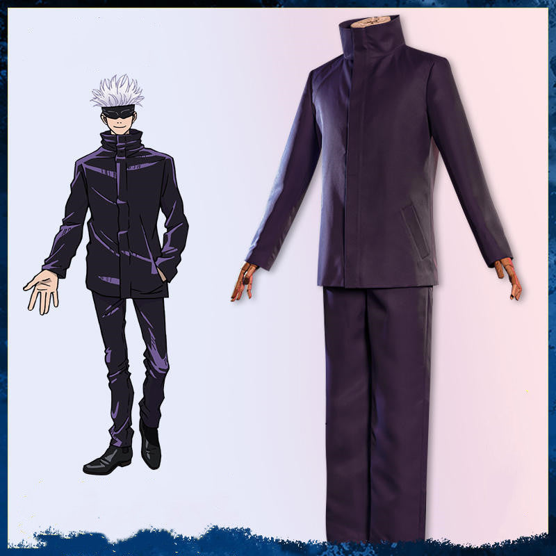 Jujutsu Kaisen Sorcery Fight Megumi Satoru Gojo Halloween Cosplay Costume