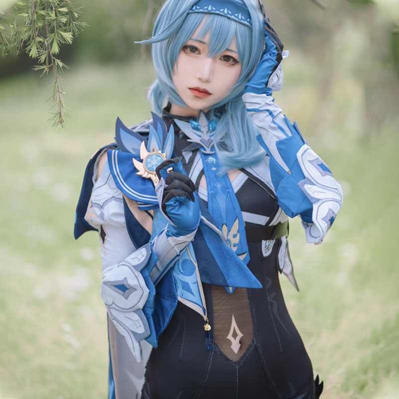 Genshin Impact Eula Cosplay Costume
