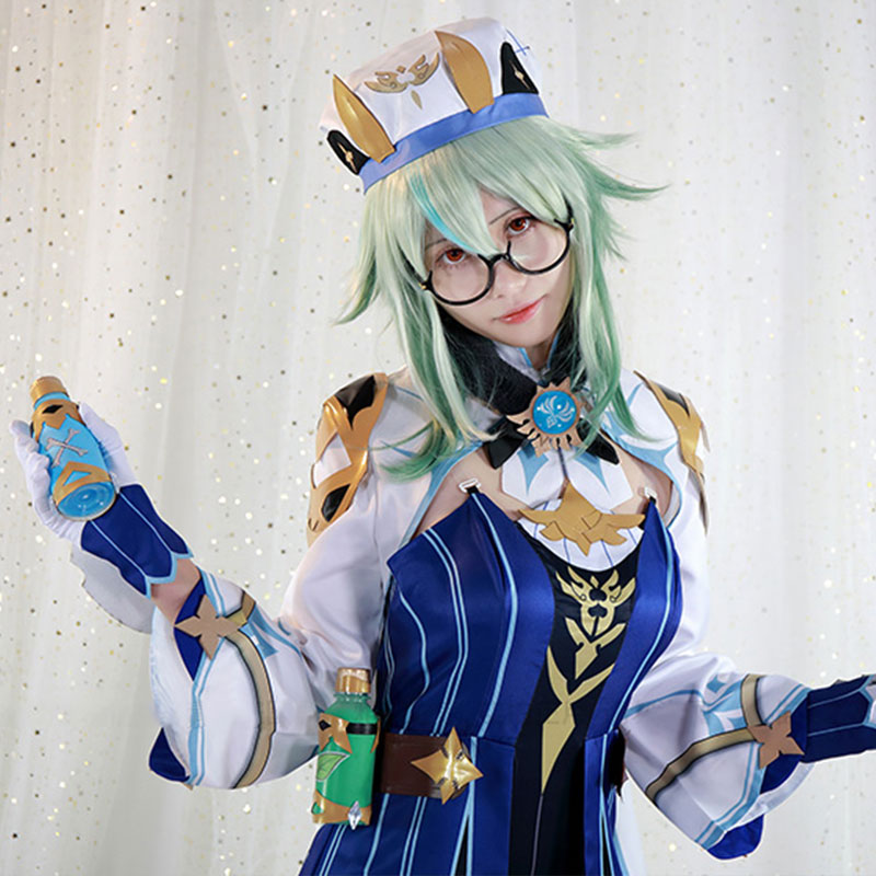 Genshin Impact Sucrose Cosplay Costume