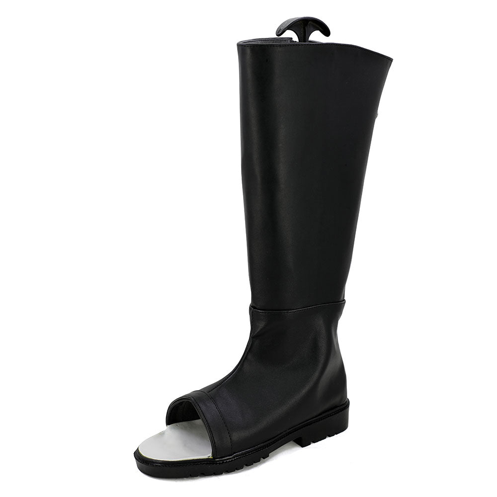 Sakura Haruno from Naruto Halloween Black Shoes Cosplay Boots