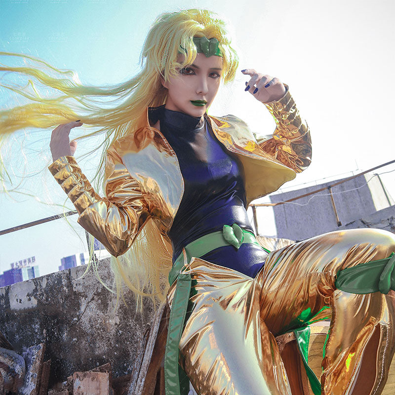 JoJo's Bizarre Adventure: Stardust Crusaders Female Dio Brando Halloween Cosplay Costume