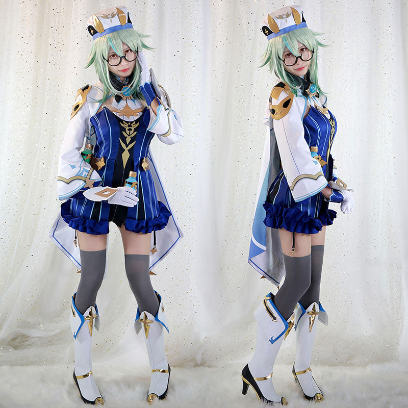 Genshin Impact Sucrose Cosplay Costume
