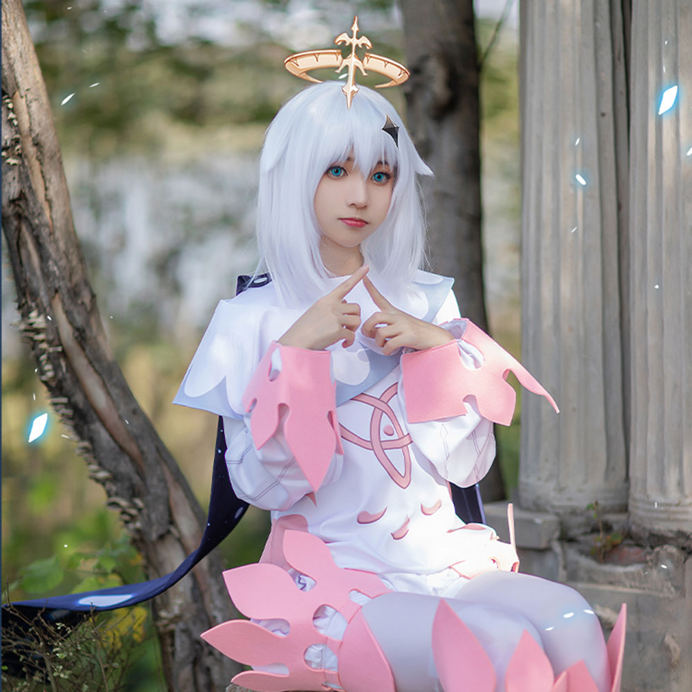 Genshin Impact Paimon Halloween Cosplay Costume