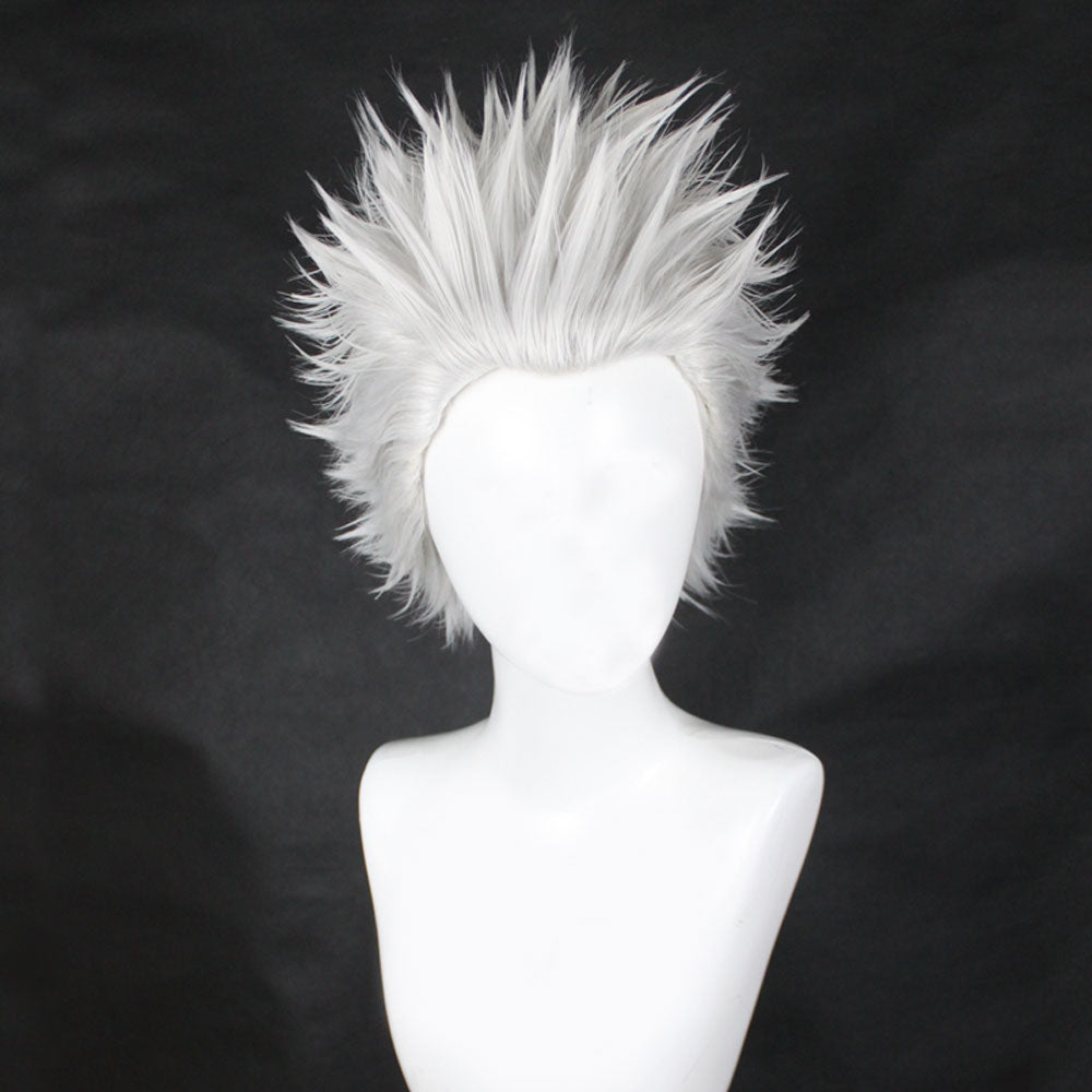 Tobirama Senju from Naruto Halloween Silver White Cosplay Wig