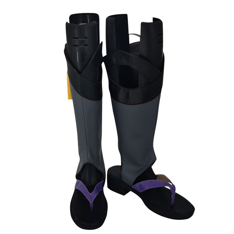 Genshin Impact Scaramouche Blue Shoes Cosplay Boots