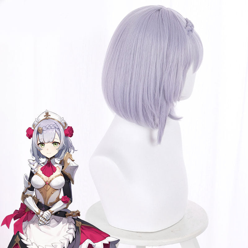 Genshin Impact Noelle Purple Cosplay Wig