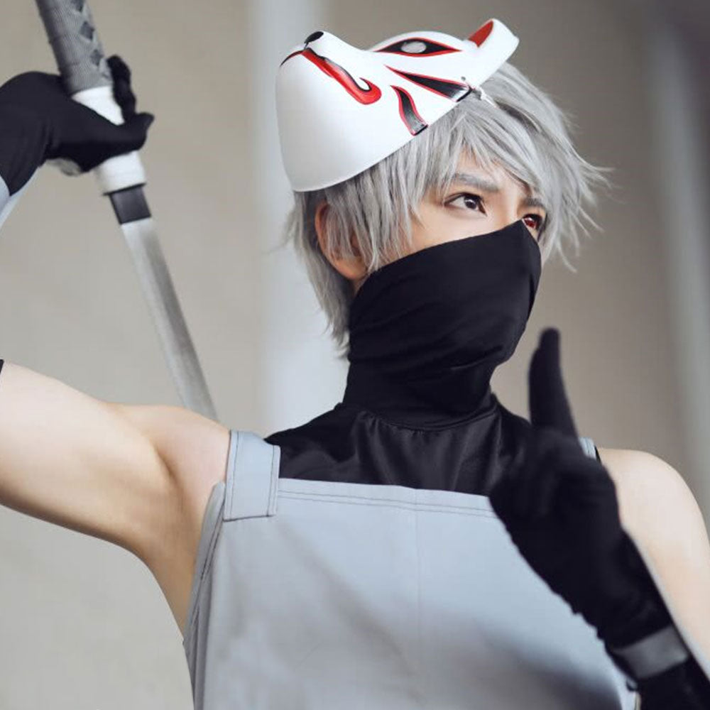 Anbu's Hatake Kakashi Halloween Cosplay Costume