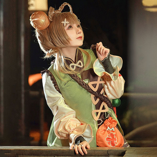 Yaoyao from Genshin Impact Halloween Cosplay Costume