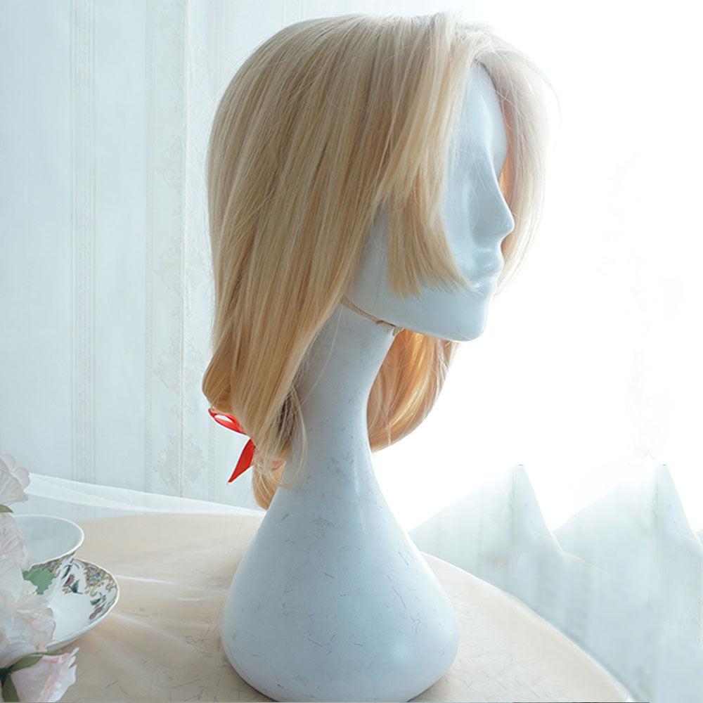 Tsunade from Naruto Halloween Golden Cosplay Wig