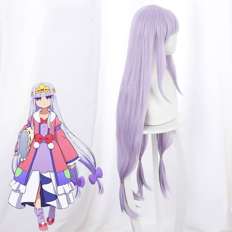 Sleepy Princess in the Demon Castle Princess Syalis Halloween Purple Cosplay Wig