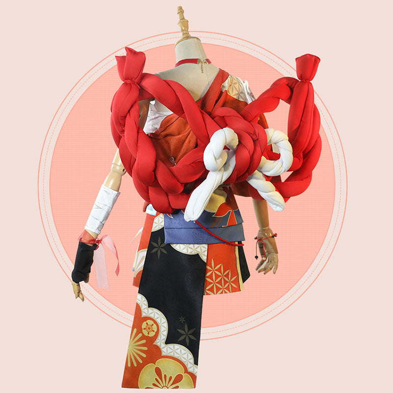 Genshin Impact Yoimiya Halloween Cosplay Costume