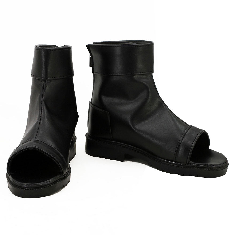 Sarada Uchiha from Boruto: Naruto Next Generations Halloween Black Cosplay Shoes