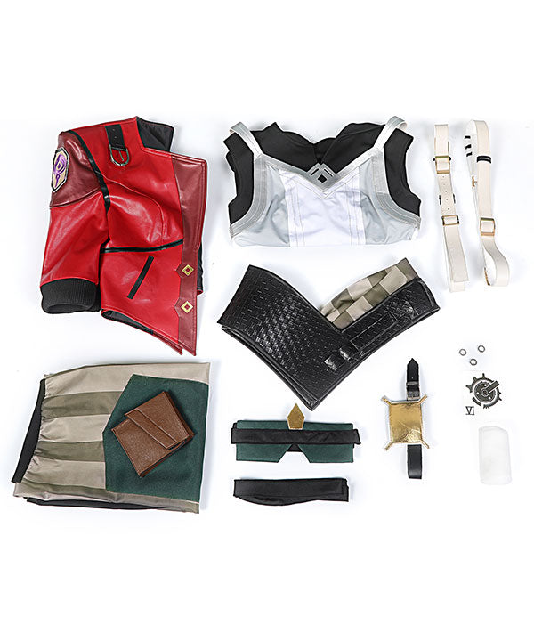 League of Legends LOL Arcane Vi Leather Version Game Cosplay Costume