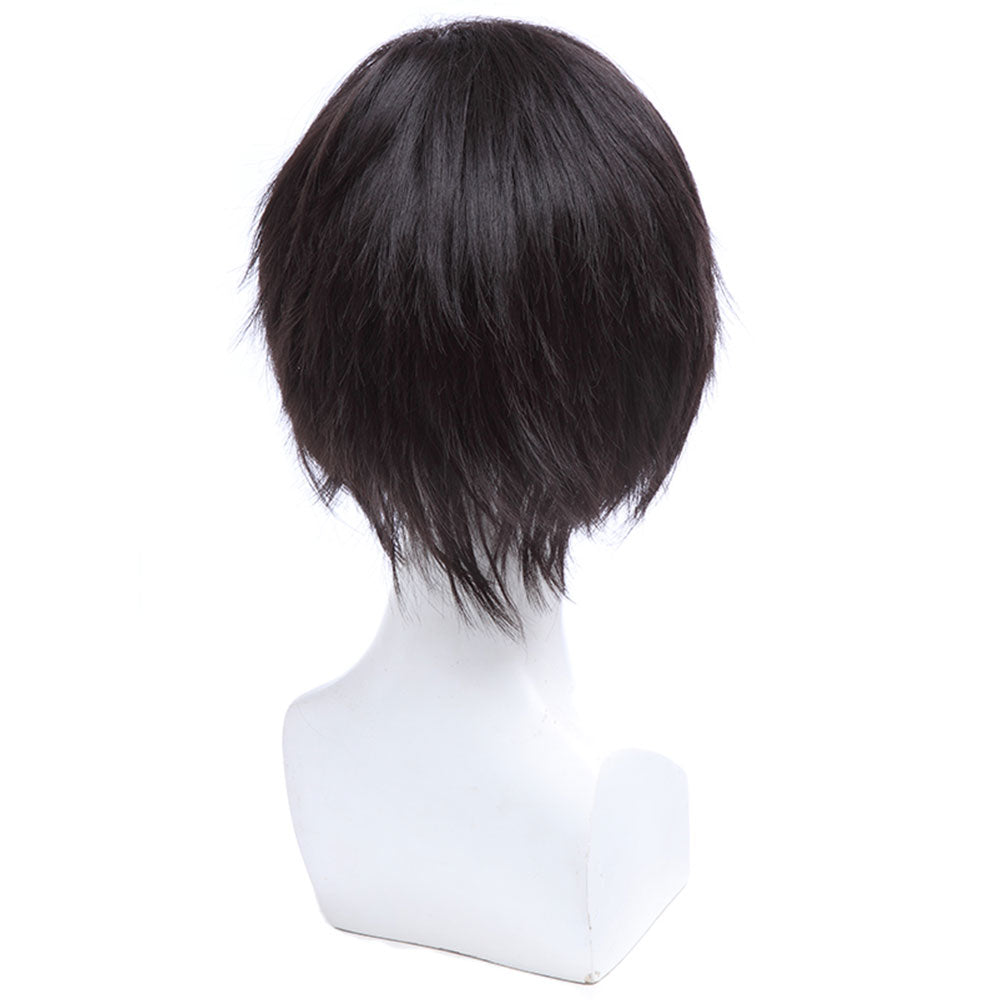 Sasuke Uchiha from Naruto Boruto Halloween Black Cosplay Wig