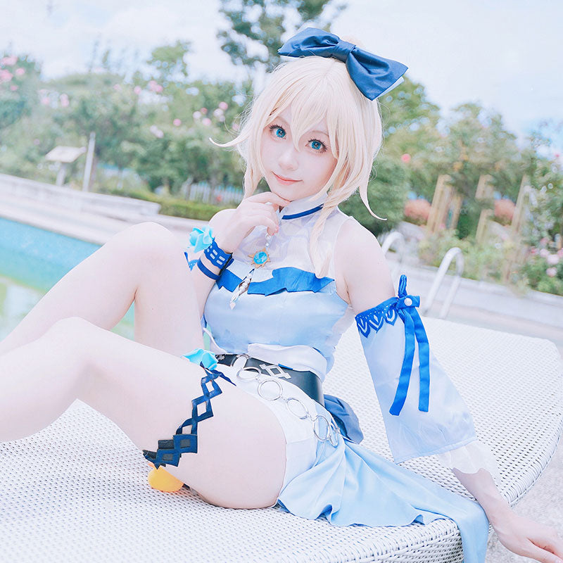Genshin Impact Jean Sea Breeze Dandelion Outfit Halloween Cosplay Costume
