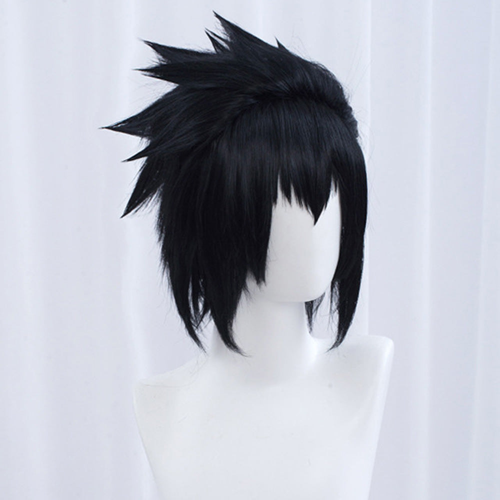 Sasuke Uchiha from Naruto Halloween Black Cosplay Wig