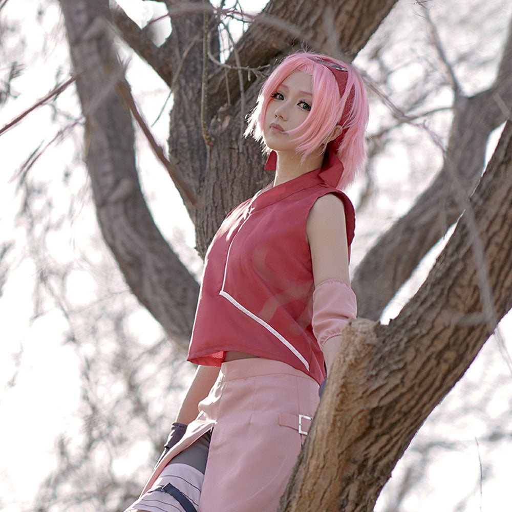 Sakura Haruno from Naruto Halloween Cosplay Costume