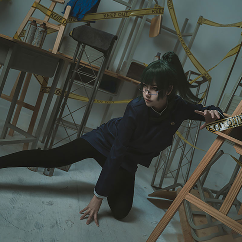 Jujutsu Kaisen Sorcery Fight Maki Zenin Cosplay Costume