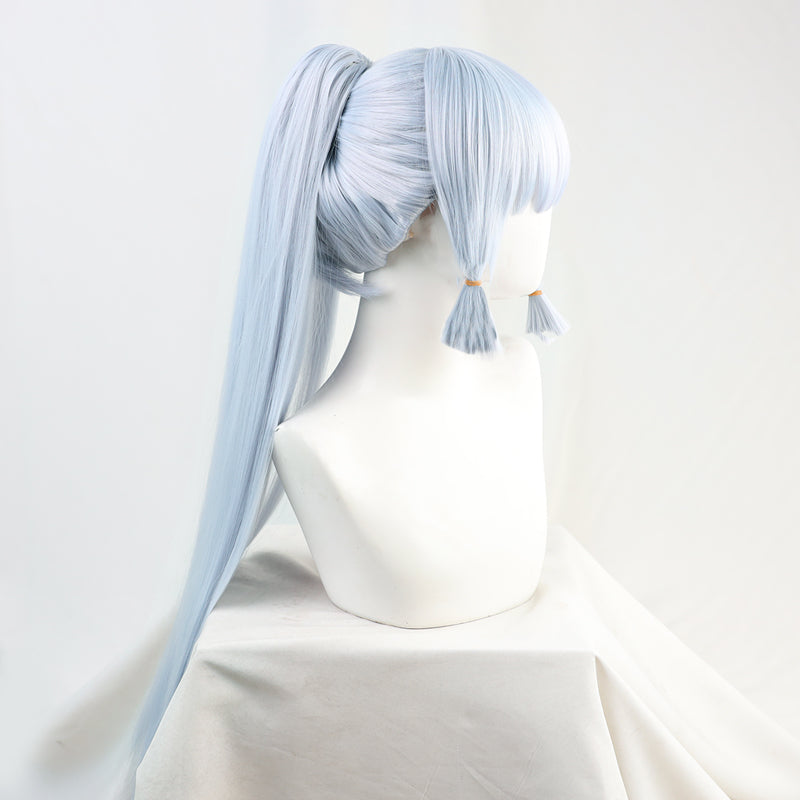 Genshin Impact Ayaka Blue Cosplay Wig