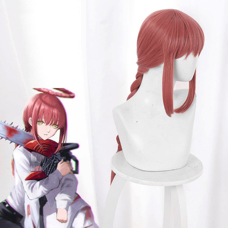Chainsaw Man Makima Red Cosplay Wig